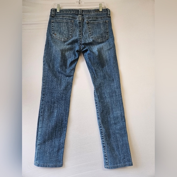 Kut From The Kloth Classic Blue Skinny Jeans with Stonewashed Finish - Picture 2 of 8